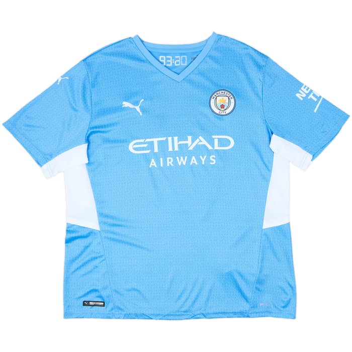 2021-22 Manchester City Home Shirt Grealish #10 - 10/10 - (XL)