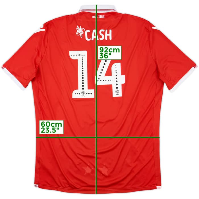 2018-19 Nottingham Forest Home Shirt Cash #14 - 7/10 - (5XL)