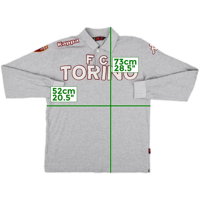 2008-09 Torino Kappa Polo L/S Shirt - 8/10 - (M)