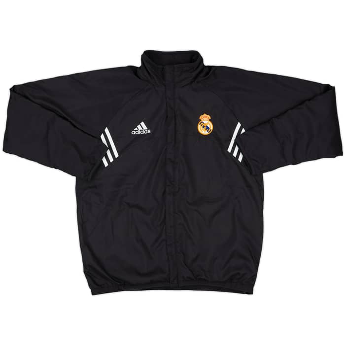 2001-02 Real Madrid adidas Centenary Reversible Fleece Jacket - 7/10 - (L)