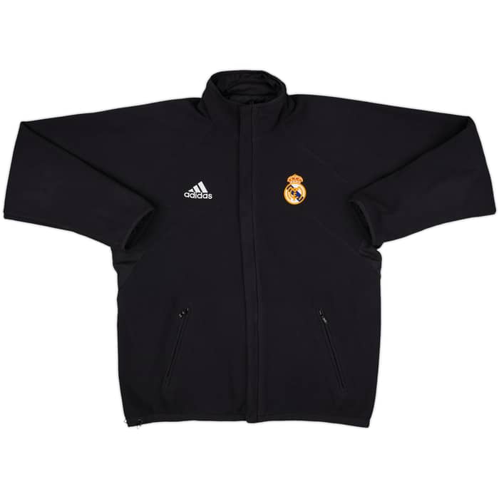 2001-02 Real Madrid adidas Centenary Reversible Fleece Jacket - 7/10 - (L)