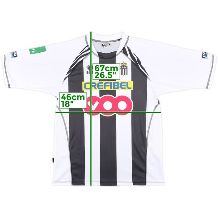 2006-07 Royal Charleroi Home Shirt - 8/10 - (XL)