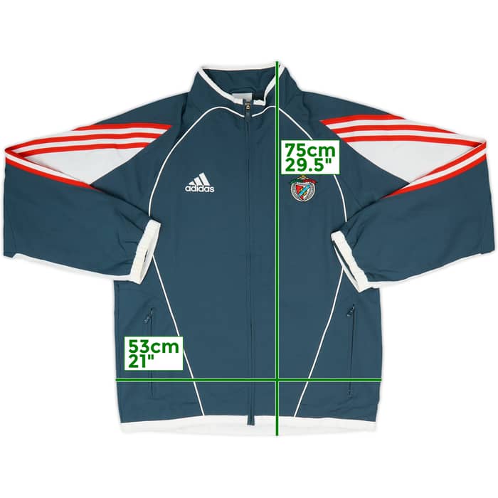 2005-06 Benfica adidas Track Jacket - 8/10 - (S)