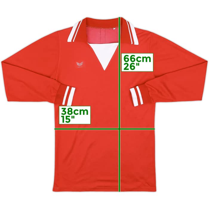 1980s Erima Template L/S Shirt - 5/10 - (M)