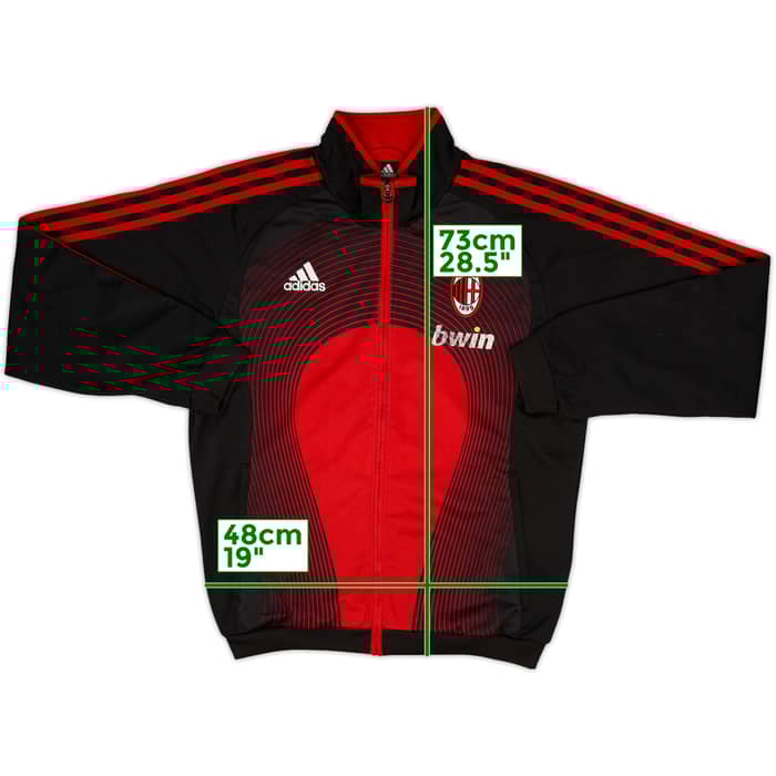 2006-07 AC Milan adidas Track Jacket - 4/10 - (S)