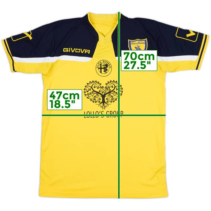 2012-14 Chievo Verona Givova Training Shirt - 9/10 - (S)