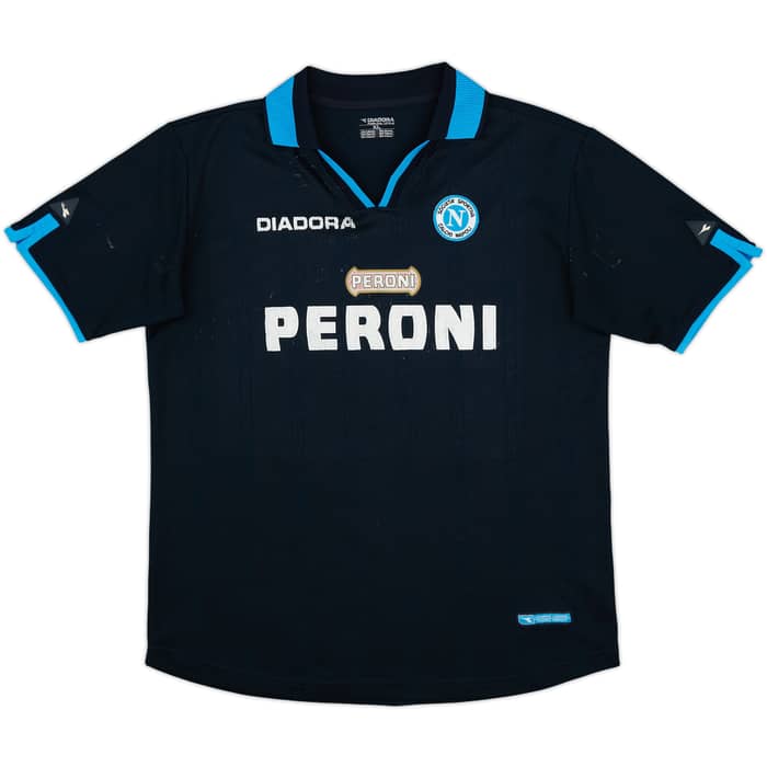 2001-02 Napoli Third Shirt - 5/10 - (XL)