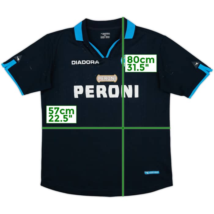2001-02 Napoli Third Shirt - 5/10 - (XL)