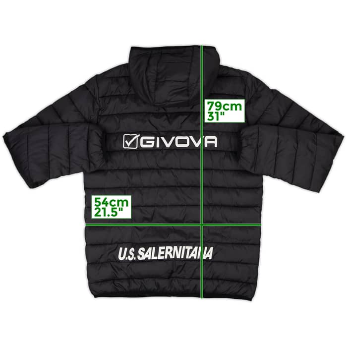 2018-19 Salernitana Givova Padded Bench Coat - 8/10 - (L)