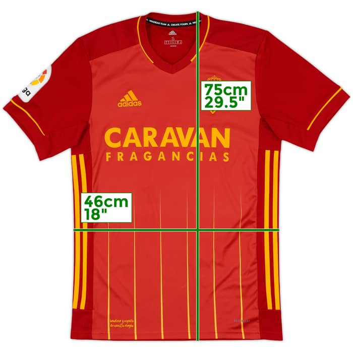 2020-21 Real Zaragoza Away Shirt - 8/10 - (S)
