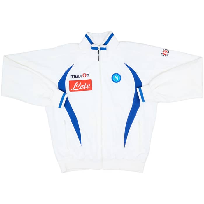 2009-10 Napoli Macron Tracksuit - 7/10 - (L)