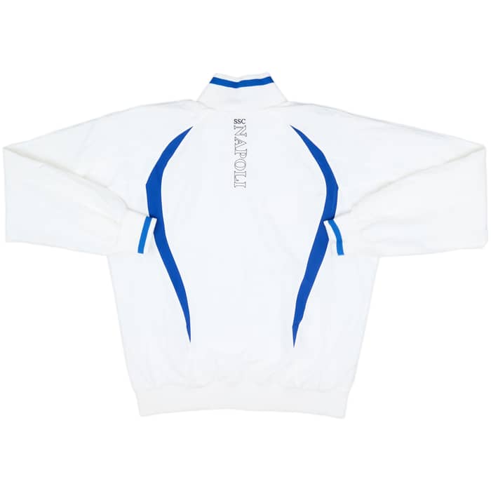2009-10 Napoli Macron Tracksuit - 7/10 - (L)