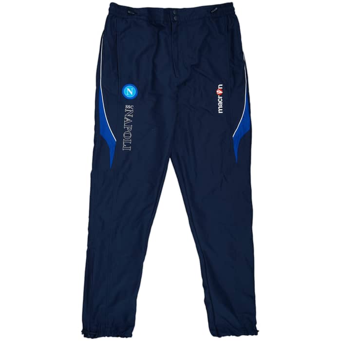 2009-10 Napoli Macron Tracksuit - 7/10 - (L)