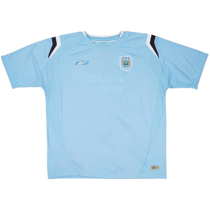 2004-05 Manchester City Home Shirt - 3/10 - (XXL)