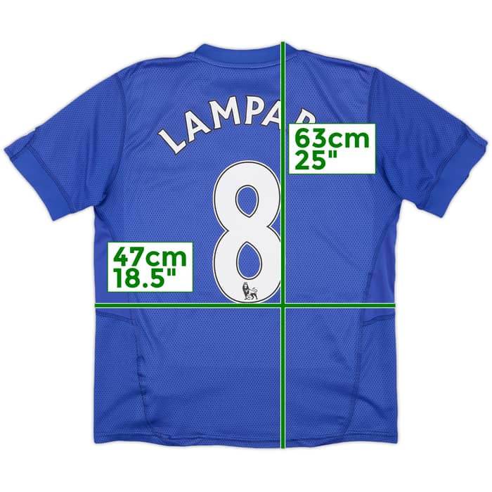 2009-10 Chelsea Home Shirt Lampard #8 - 7/10 - (L.Boys)