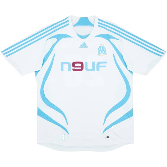 2007-08 Olympique Marseille Home Shirt Valbuena #28 - 8/10 - (XL)