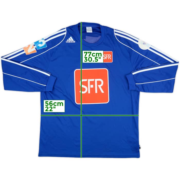 2005-06 Coupe de France L/S Shirt #9 - 8/10 - (XL)