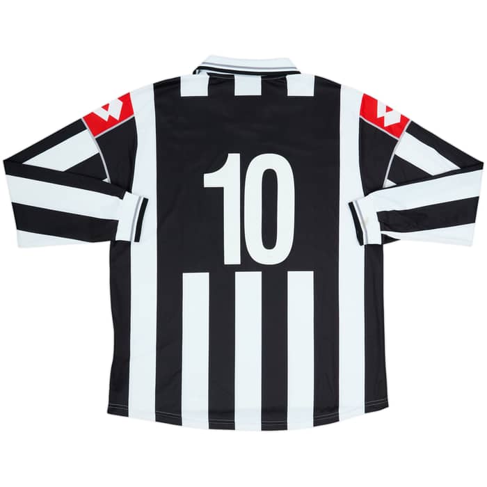 2000-01 Juventus Player Issue Home L/S Shirt - 5/10 - (XL)