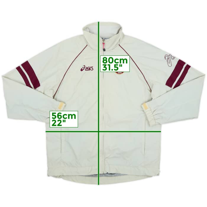2003-04 Livorno Asics Track Jacket - 7/10 - (L)
