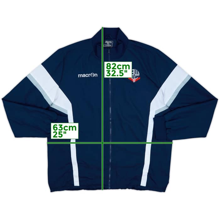 2018-19 Bolton Macron Track Jacket - 9/10 - (3XL)