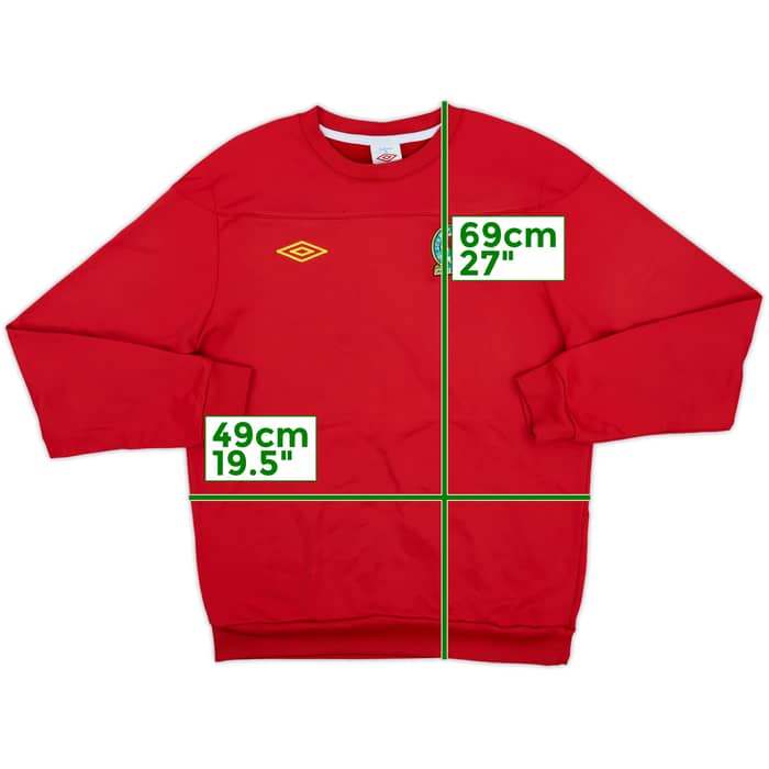 2010-11 Blackburn Umbro Sweat Top - 8/10 - (L)