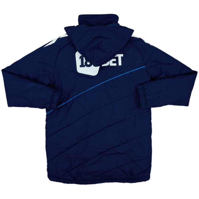 2010-11 Bolton Reebok Hooded Padded Bench Coat - 8/10 - (S)