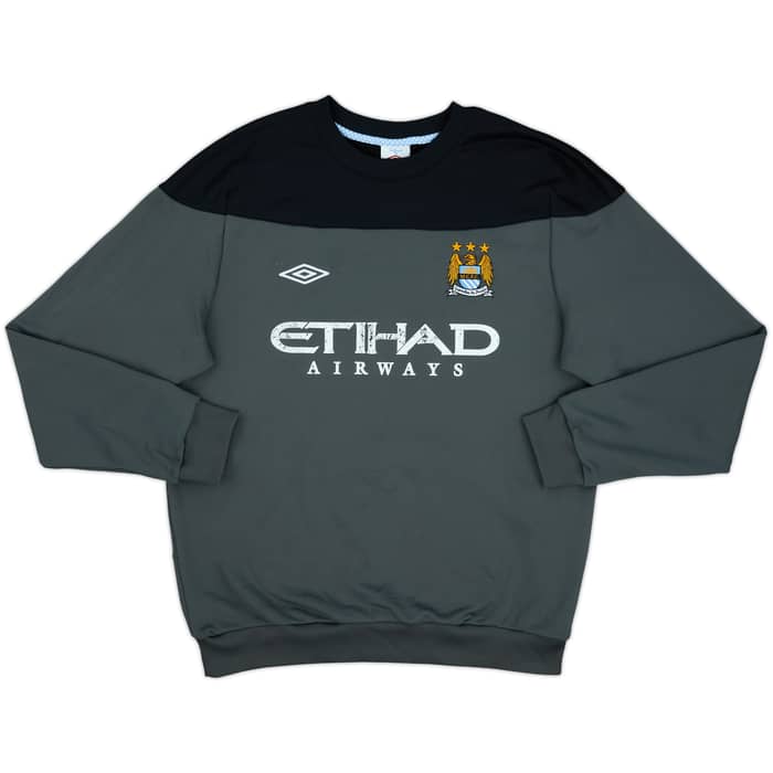 2011-12 Manchester City Umbro Sweat Top - 5/10 - (XL)