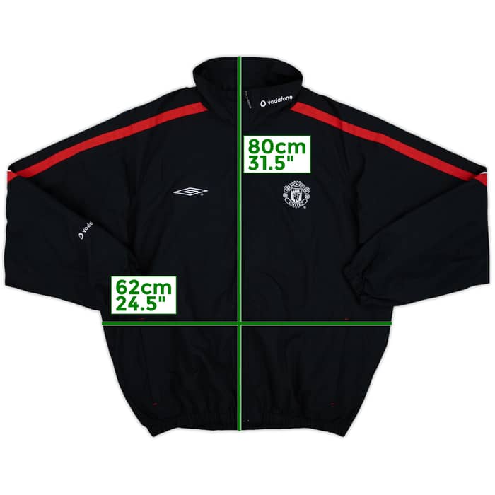 2000-01 Manchester United Umbro Track Jacket - 9/10 - (L)