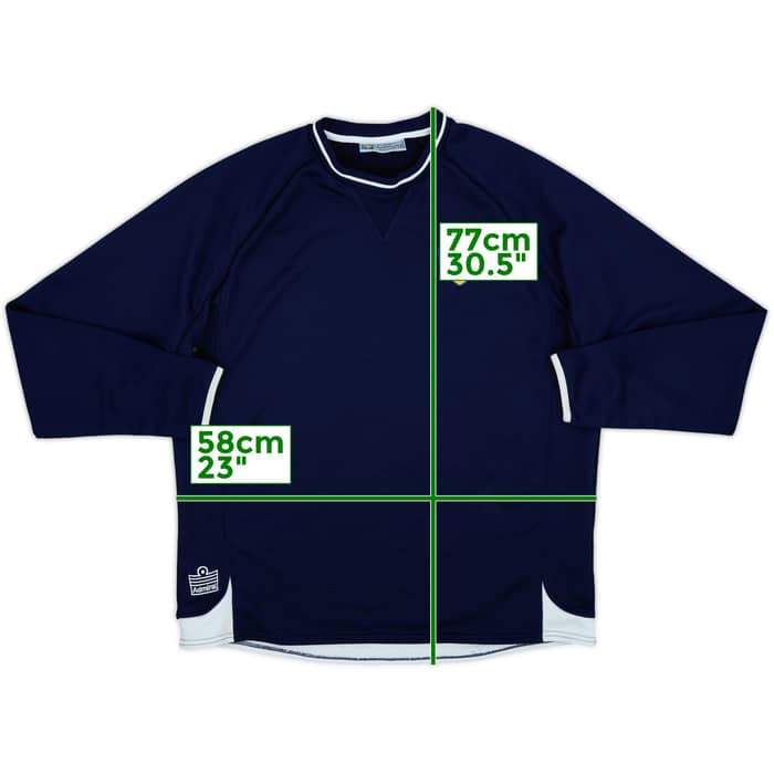 2007-08 Leeds Admiral Sweat Top - 9/10 - (XL)