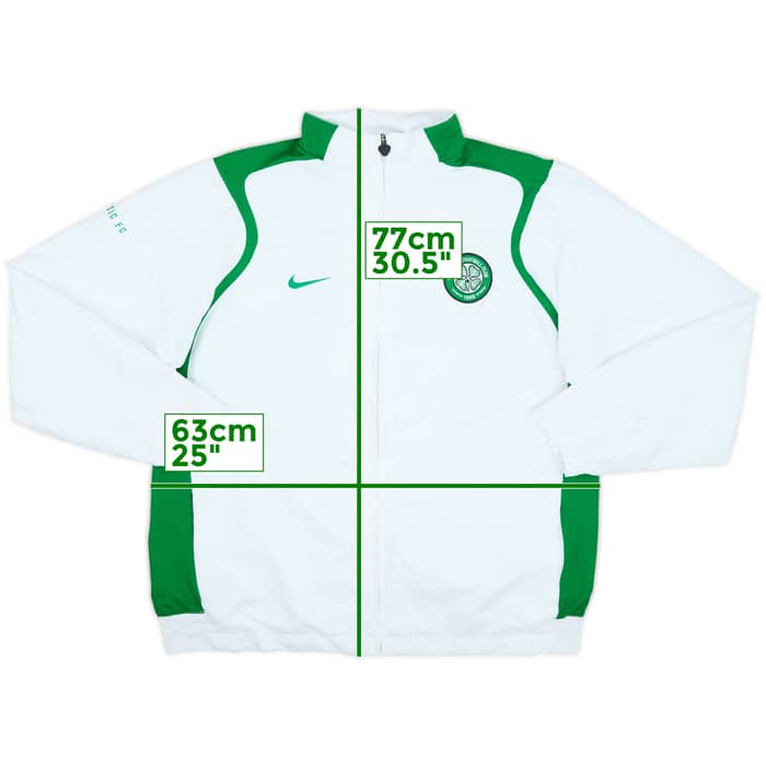 2006-07 Celtic Nike Track Jacket - 9/10 - (XL)