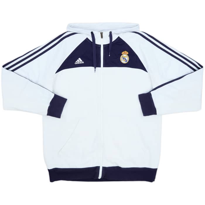 2012-13 Real Madrid adidas Hooded Track Jacket - 7/10 - (L)