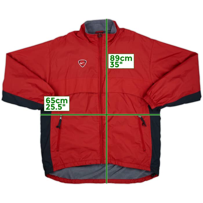 2000-01 Sunderland Nike Padded Bench Coat - 8/10 - (L)