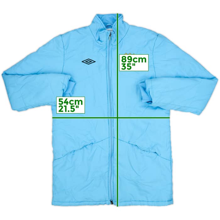 2012-13 Manchester City Umbro Padded Bench Coat - 4/10 - (M)