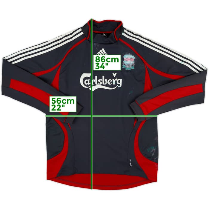 2006-07 Liverpool adidas Formotion Sweat Top - 4/10 - (L/XL)