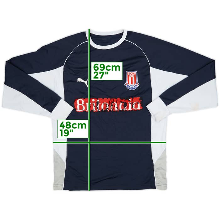2005-06 Stoke City Puma Sweat Top - 5/10 - (M)
