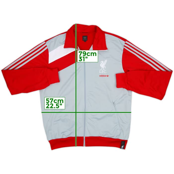 2008-09 Liverpool Retro adidas Track Jacket - 8/10 - (XL)