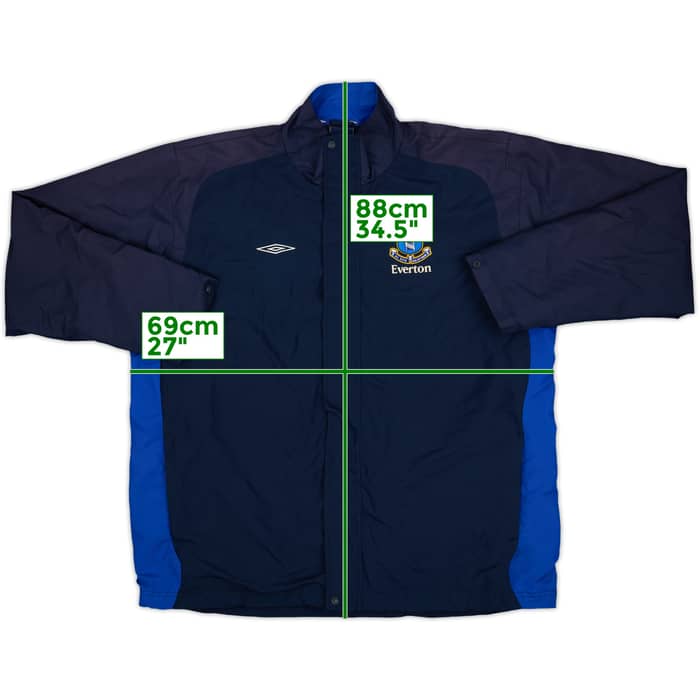 2004-05 Everton Umbro Rain Jacket - 8/10 - (XXL)