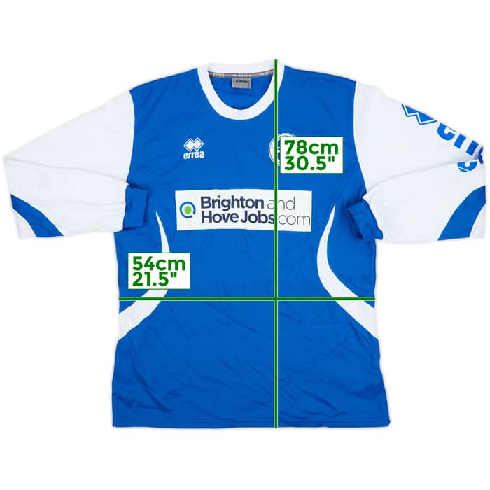 2011-13 Brighton Errea Drill Top - 9/10 - (L)
