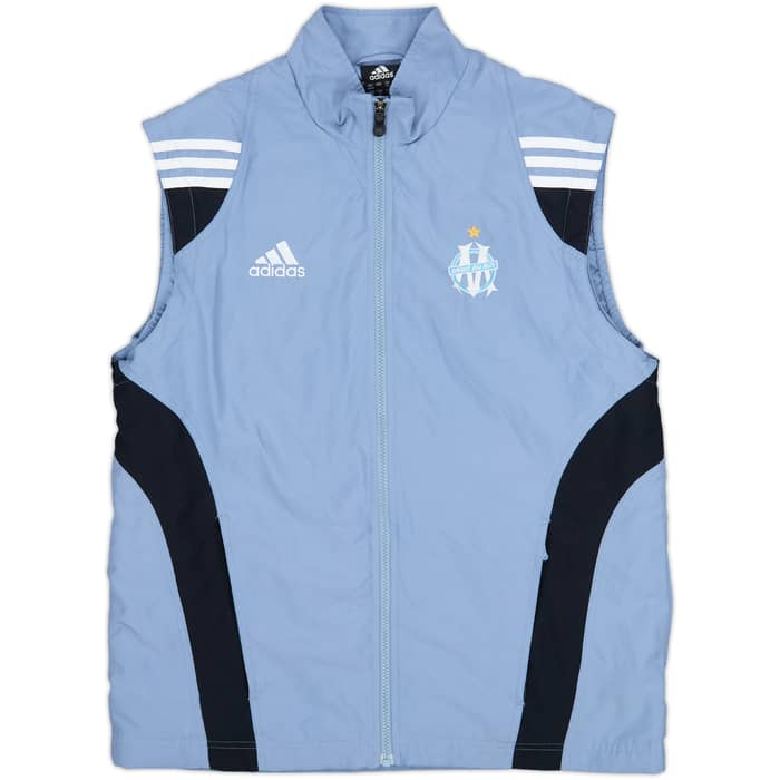 2003-04 Olympique Marseille adidas Gilet - 10/10 - (M)
