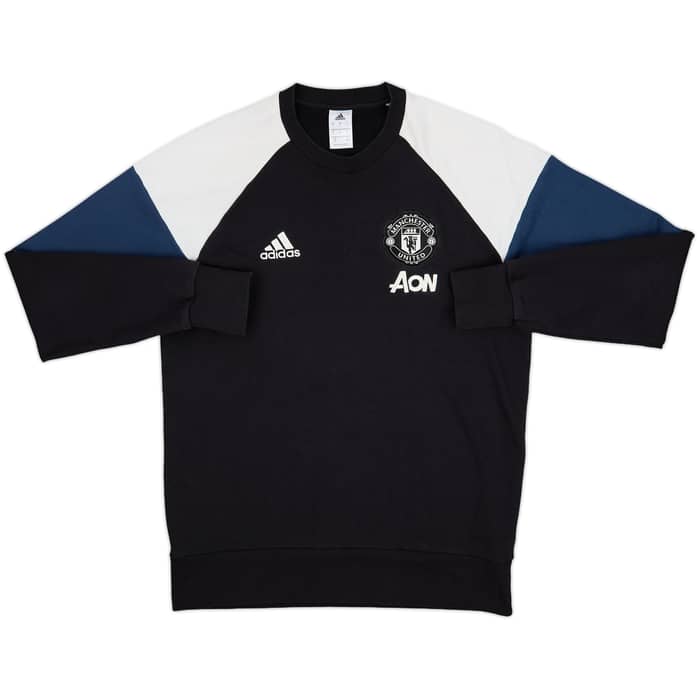 2016-17 Manchester United adidas Sweat Top - 8/10 - (L)