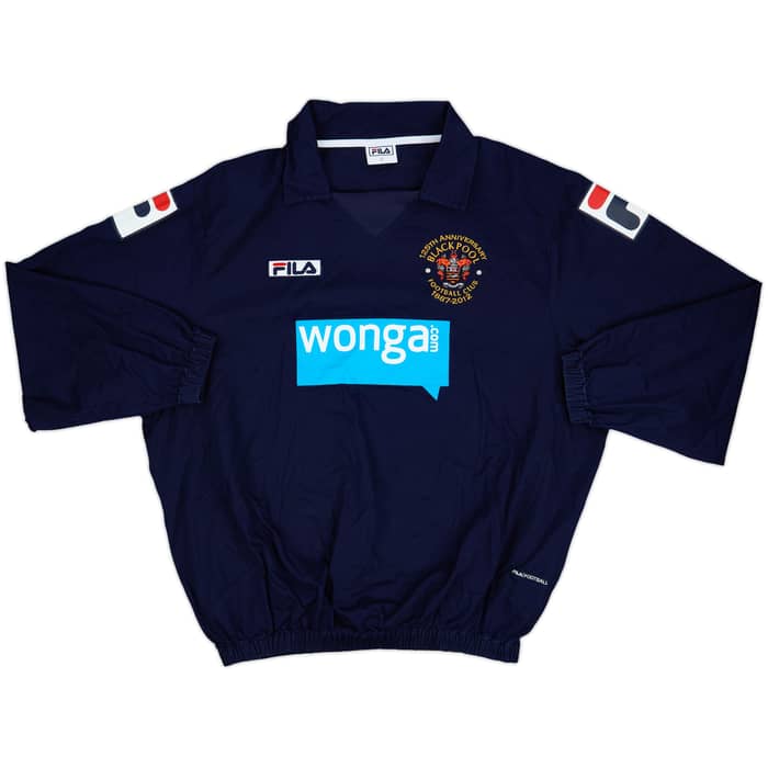 2011-13 Blackpool Fila 125th Anniversary Drill Top - 9/10 - (L)