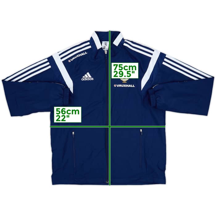 2014-15 Northern Ireland adidas Track Jacket - 8/10 - (M)