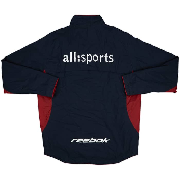 2002-03 Hearts Reebok 1/4 Zip Track Jacket - 8/10 - (XS)