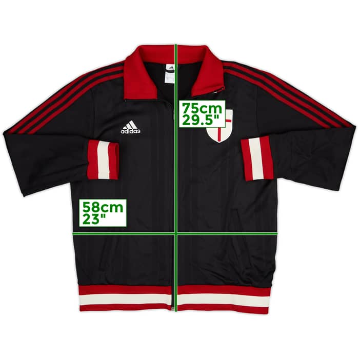 2014-15 AC Milan adidas Track Jacket - 8/10 - (L)