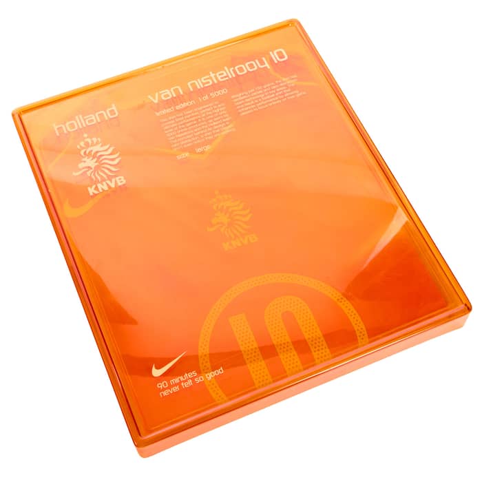 2004-06 Netherlands Limited Edition Player Issue Home Shirt 2561/5000 v. Nistelrooy #10 (L)