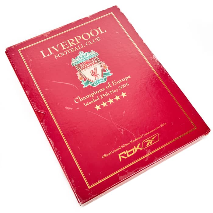 2004-06 Liverpool Limited Edition Home Shirt 02597/10000 (M)