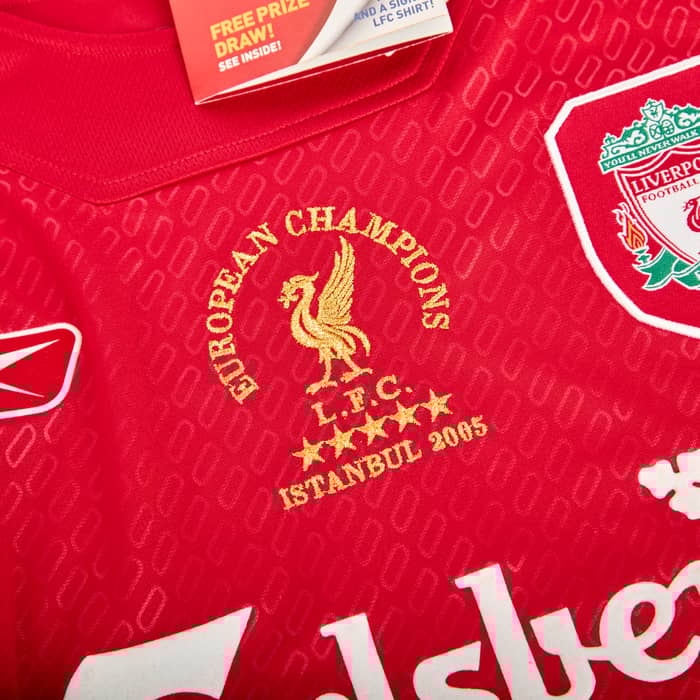 2004-06 Liverpool Limited Edition Home Shirt 02597/10000 (M)