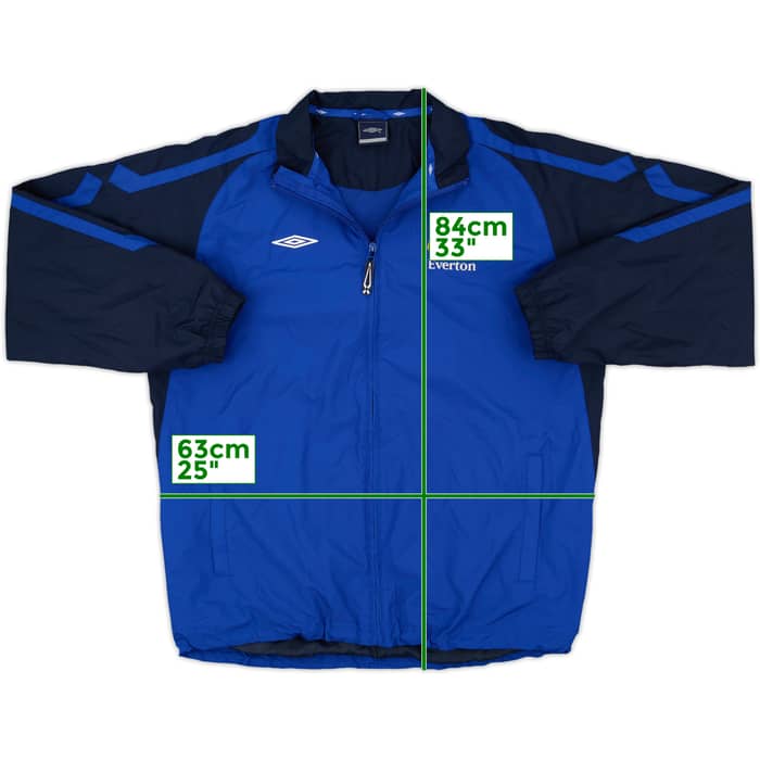 2007-08 Everton Umbro Track Jacket - 8/10 - (L)