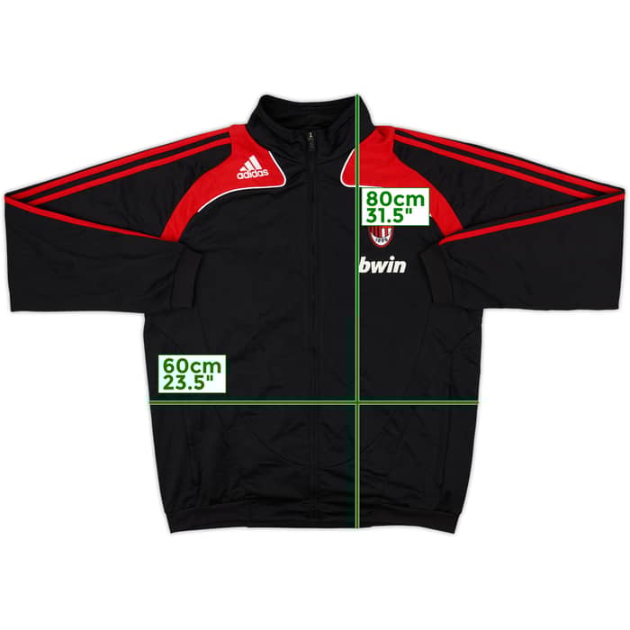2008-09 AC Milan adidas Track Jacket - 8/10 - (L/XL)