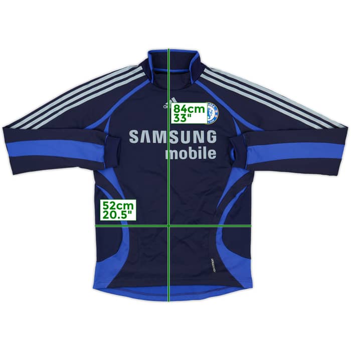 2006-07 Chelsea adidas Formotion Drill Top - 9/10 - (M)